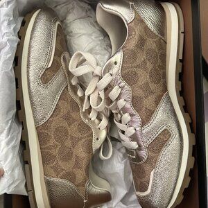 Coach Tan/Champagne Shoes
